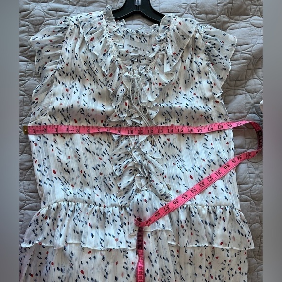 Sabina Musayev White Dot Sun Dress - Picture 9 of 16